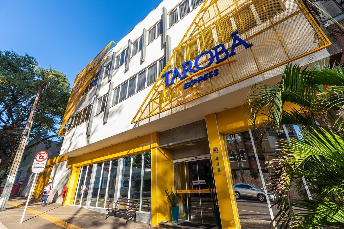 Hotel Tarobá Express Foz do Iguaçu Esterno foto